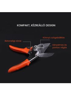  PVC cső kábelvezető szögvágó