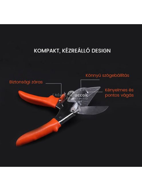  PVC cső kábelvezető szögvágó