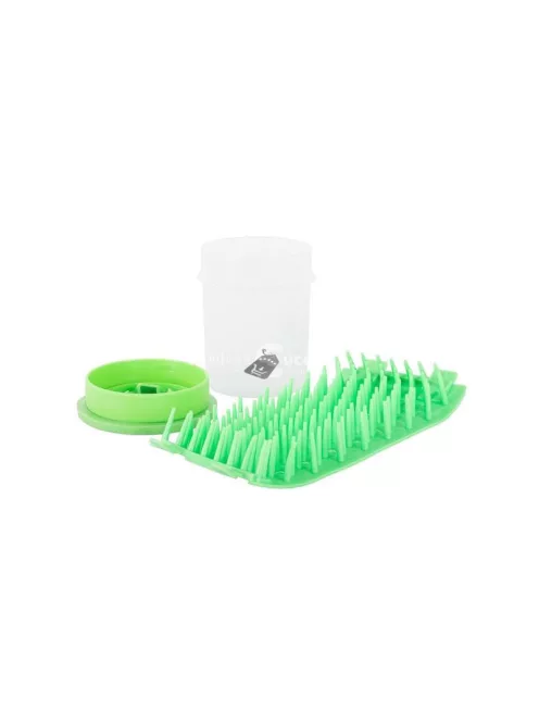 Kutyaláb tisztító pohár kis méretű, szilikon, tisztítókefe, kutyus tisztítás, tappancs tisztító, kisállat ápolás, kutyus kiegész