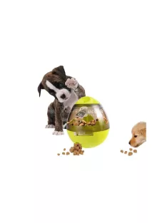   Interaktív játék kutya jutalom labda - okos játék kutya szórakoztatás - kutyajáték intelligens etetőrendszerrel