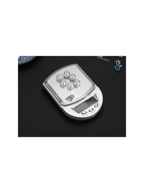 Ékszer mérleg 500g/0.1g - értékes kőmérleg - zsebmérleg - pontos mérés - digitális mérleg