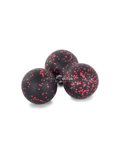 Masszírozó görgő labda + dupla - fitness roller masszázs labda