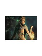 Mű tündér fülek világító - cosplay, Halloween, party, jelmez, fantasy, karakter, fülbevaló, divat, kiegészítő