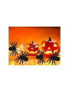 Halloween pók 4 db nagy dekoráció rémisztő hangulatban