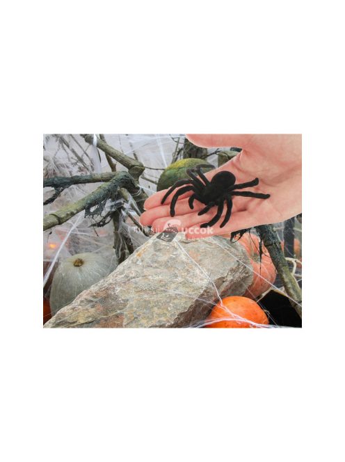 Halloween pók 4 db nagy dekoráció rémisztő hangulatban