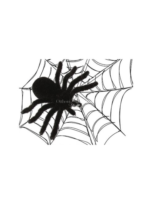 Halloween pók 4 db nagy dekoráció rémisztő hangulatban