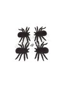 Halloween pók 4 db nagy dekoráció rémisztő hangulatban