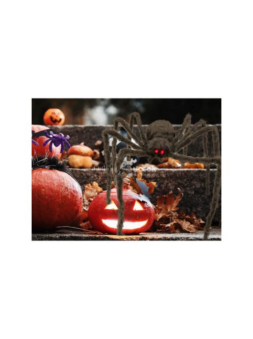 Halloween óriás pók dekoráció