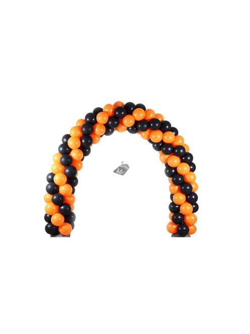 Halloween lufi szett fekete narancssárga 20 darab
