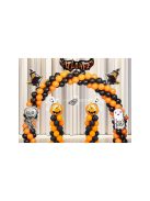 Halloween lufi szett fekete narancssárga 20 darab