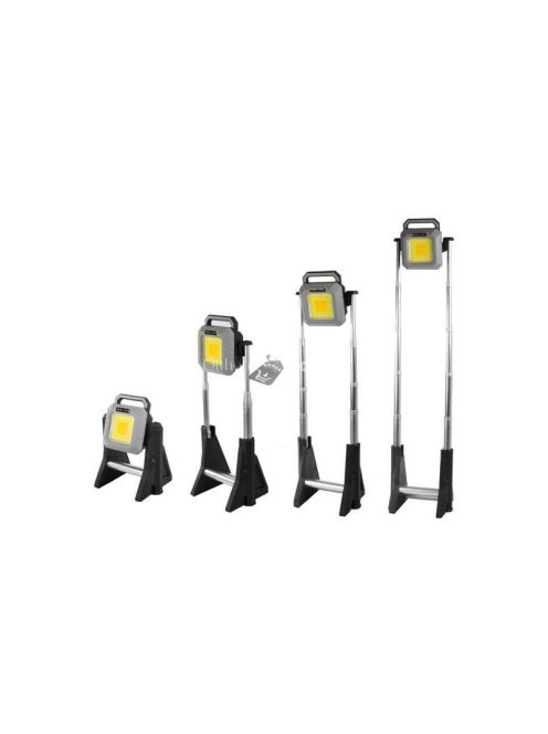 Tölthető LED COB USB halogén reflektor - kerti világítás, sátorozás, túrázás, autószerelés - energiatakarékos fényforrás