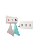 Szervező függő polc fürdőszobai szekrényhez