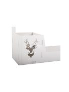 Szervező akasztós polc konyhaszekrénybe - praktikus tárolás, rendszerezés, helytakarékosság.