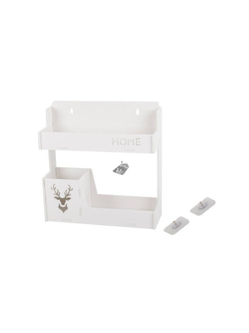 Szervező akasztós polc konyhaszekrénybe - praktikus tárolás, rendszerezés, helytakarékosság.