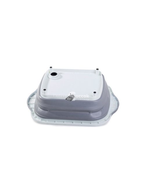 Szilikon összecsukható tál lecsöpögtetővel mosogatóhoz