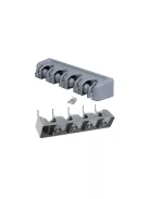 Ecsettartó és eszköztartó szervező - praktikus megoldás ecsetek és eszközök tárolására.