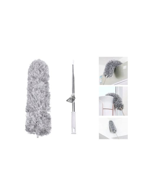 Hosszú nyéllel rendelkező teleszkópos portörlő kefe 280cm