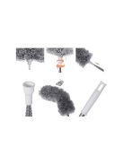 Hosszú nyéllel rendelkező teleszkópos portörlő kefe 280cm