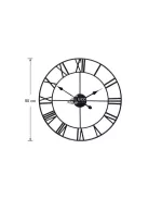 Róma retró vintage loft 3D falikaróra 50cm