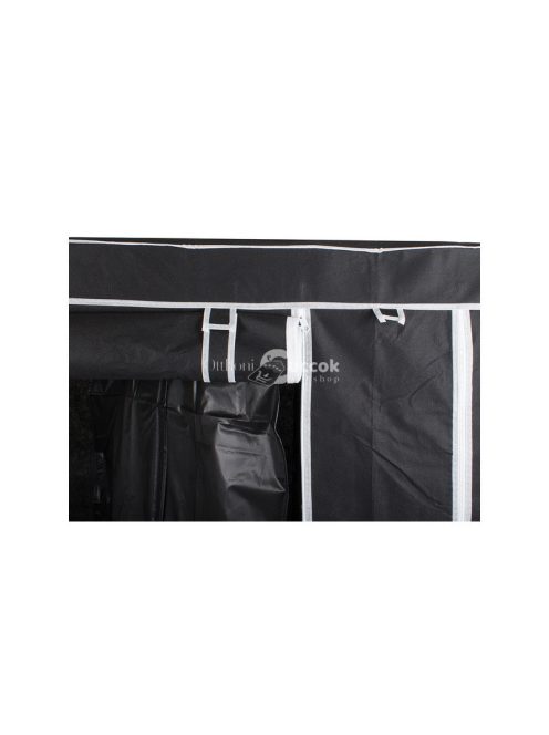 Textil összecsukható ruhásszekrény - ruhásszekrény, textil szekrény, összecsukható szekrény, tároló szekrény