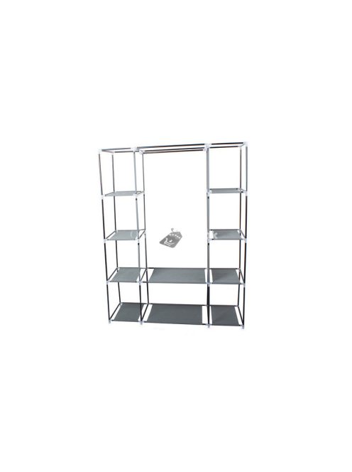 Textil összecsukható ruhásszekrény - ruhásszekrény, textil szekrény, összecsukható szekrény, tároló szekrény