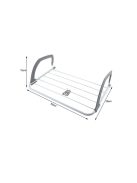 Erkély radiátor szárító ruháknak - praktikus és helytakarékos megoldás minden háztartásban.