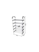 Cipőtároló szekrény 5 polccal