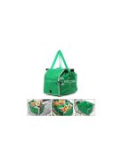 Bevásárló táska hálós kosárral és tekerőkocsival 2 darab