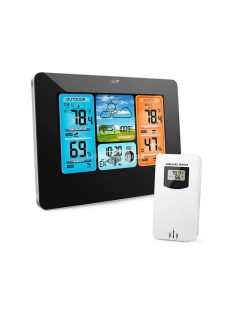   Vezeték nélküli időjárásállomás higrométerrel DCF vételre