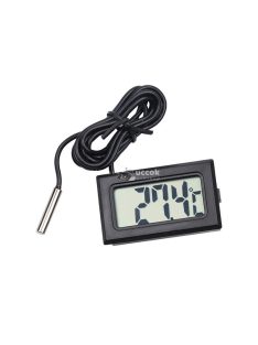   Digitális sütőhőmérő LCD kijelzővel - Elektronikus hőmérő sütőhöz - Sütő hőfokmérő - Digitális hőmérő sütőhöz