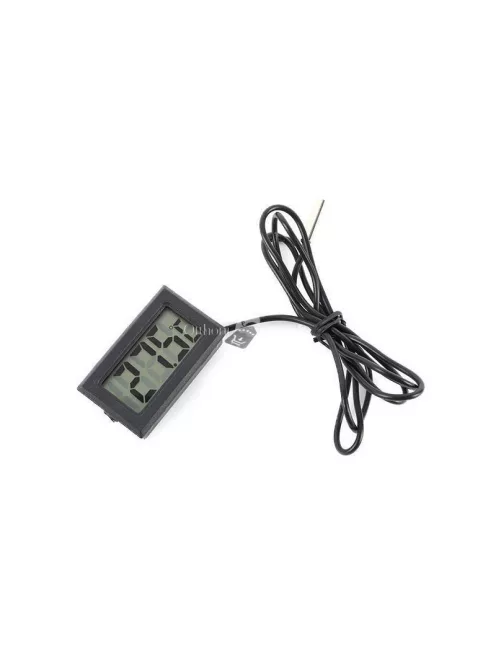 Digitális sütőhőmérő LCD kijelzővel - Elektronikus hőmérő sütőhöz - Sütő hőfokmérő - Digitális hőmérő sütőhöz