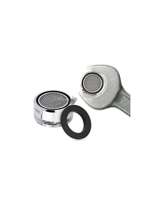 Csapadék szűrő sapka M24 króm műanyag szűrővel