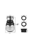 Lélegző csapvízcsap kiterjesztés mozgatható 360°