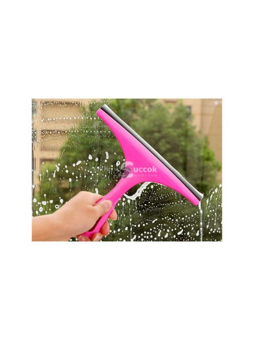 Ablaktisztító ablakmosóval és ablakvíz kezelővel