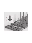 Edénytartó fiók kiegészítő fedelek tároló állvány - praktikus konyhai szervezőrendszer