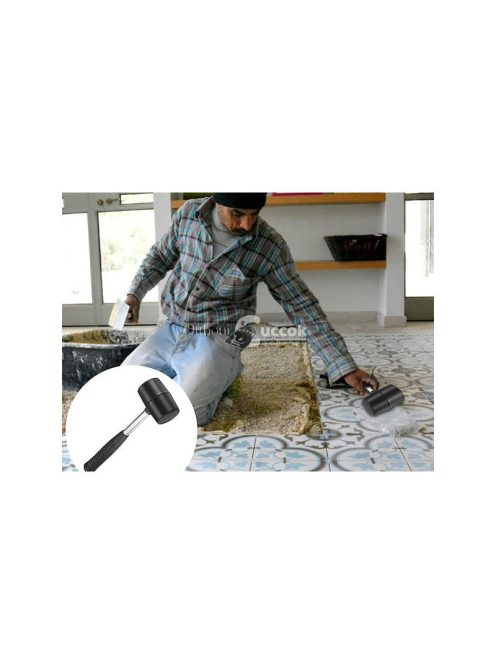 Rugós gumibetétes burkolókalapács