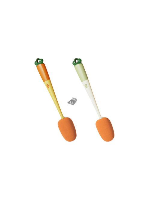 Kézi szivacsos tisztítókefe üvegekhez és üvegekhez