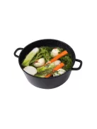 Nagy 6 literes indukciós gáz főzéshez és sütéshez alkalmas fűszeres edény aromatizálóval