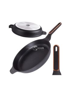   Nagy méretű tapadásmentes indukciós gáz grill serpenyő 32cm XXL