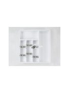 Evőeszköztartó fiók beszúrás kihúzható szervezővé alakítva