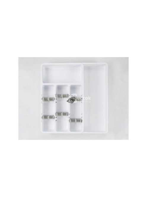 Evőeszköztartó fiók beszúrás kihúzható szervezővé alakítva