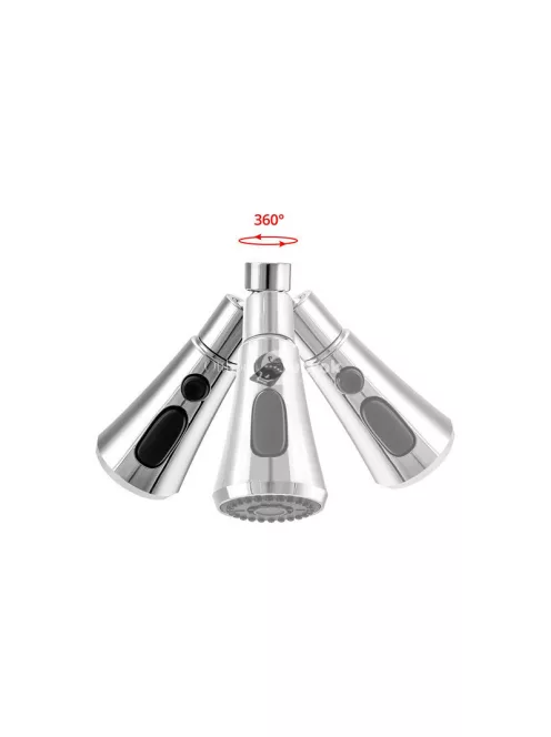 3 az 1-ben konyhai adapter perlator