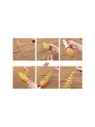 Burgonyaszirom sütőgép - ropogós krumpli sütő - házi chips sütő - burgonya szeletelő - ropogós krumpli gép