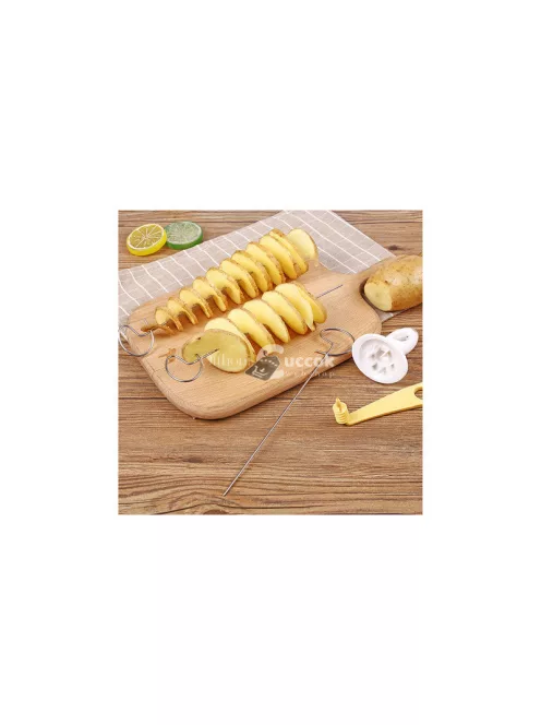 Burgonyaszirom sütőgép - ropogós krumpli sütő - házi chips sütő - burgonya szeletelő - ropogós krumpli gép