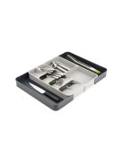 Konyhai szervező evőeszköz fiók tároló - praktikus konyhai segédeszközök rendezésére.