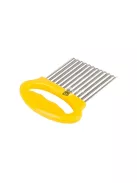 Hullámos pengés kés burgonyavágóhoz - gyümölcs- és zöldségvágóhoz, szeletelőhöz - rozsdamentes acél