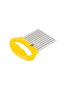 Hullámos pengés kés burgonyavágóhoz - gyümölcs- és zöldségvágóhoz, szeletelőhöz - rozsdamentes acél