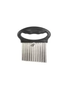 Hullámos pengés kés burgonyavágóhoz - gyümölcs- és zöldségvágóhoz, szeletelőhöz - rozsdamentes acél