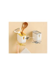 Konyhai akasztó forgó eszköztartó polc