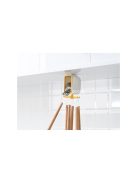 Konyhai akasztó forgó eszköztartó polc